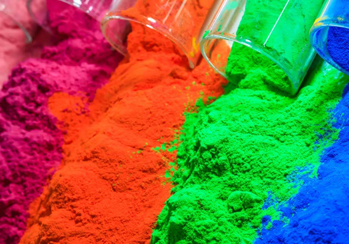 sieving powder pigments