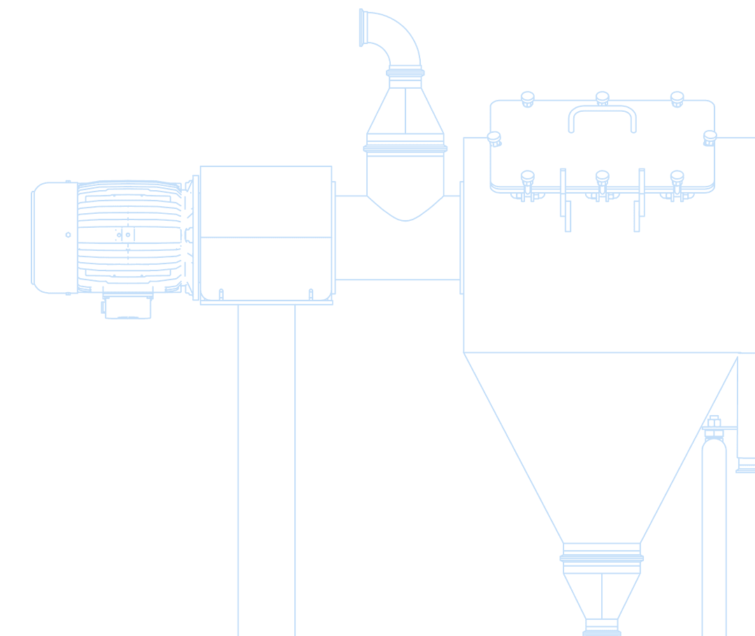pneumatic roto sifter